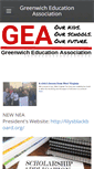 Mobile Screenshot of greenwicheducationassociation.org